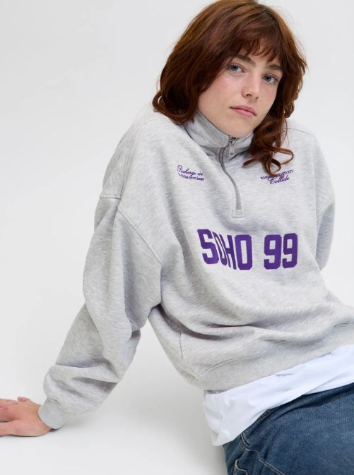 JJXX JANKA HALF ZIP SWEAT