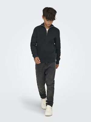 ONLY &amp; SONS JR PHIL REG HALF ZIP KNIT