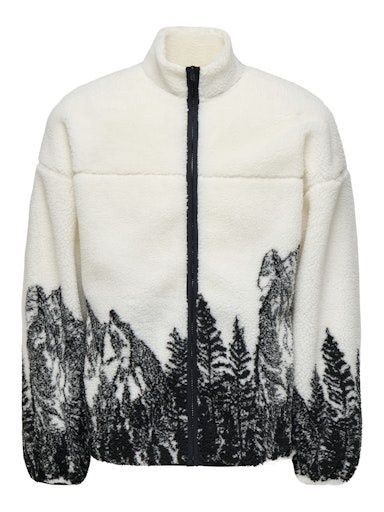 ONLY &amp; SONS JAMES LIFE OVERSIZED FLEECE, Colour: GARDENIA, Size: S