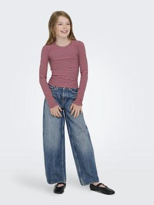 ONLY GIRLS DIXI LIFE STRIPE TOP JRS