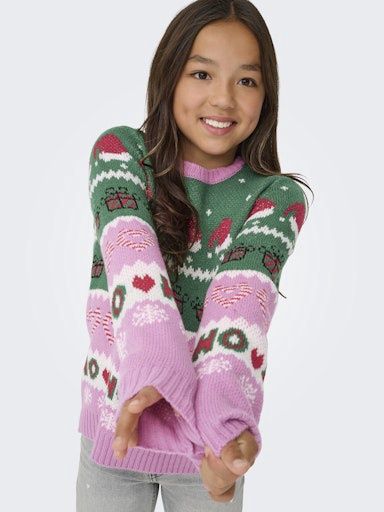 ONLY GIRLS HOHO XMAS PULLOVER KNIT