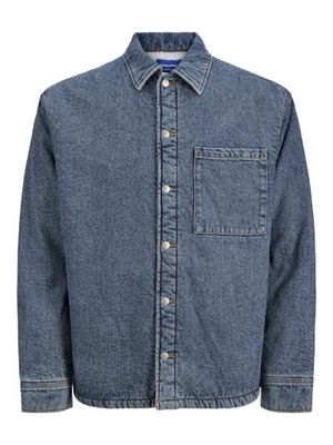 JACK &amp; JONES JAMES DENIM TEDDY OVERSHIRT