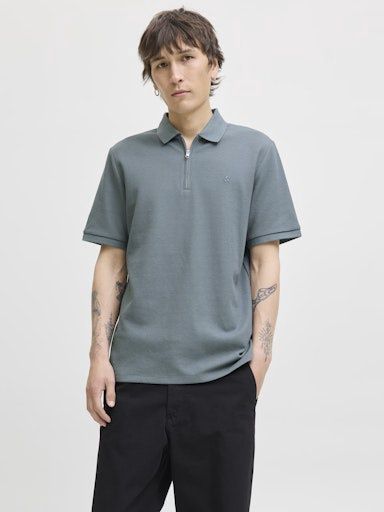 JACK &amp; JONES AUSTIN ZIP POLO