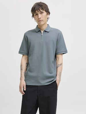 JACK &amp; JONES AUSTIN ZIP POLO