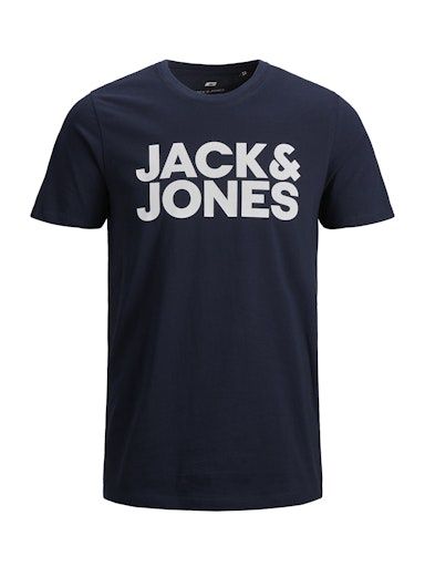 JACK &amp; JONES CORP LOGO TEE SS O-NECK, Colour: NAVY, Size: XS