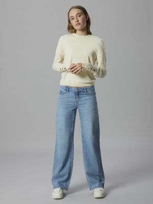 LMTD BETT DNM LOW WAIST STRAIGHT