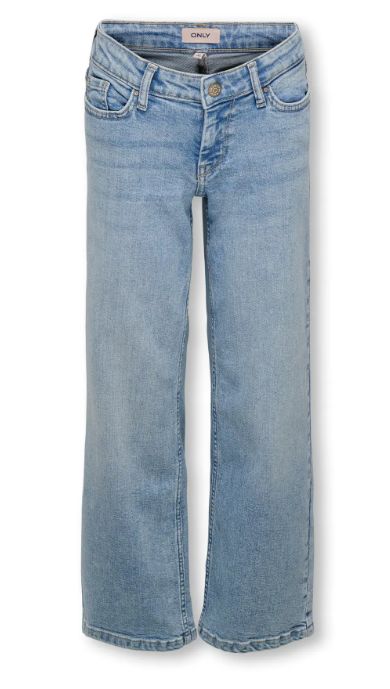 ONLY GIRLS JUDY-O LOW WAIST WIDE LEG DNM