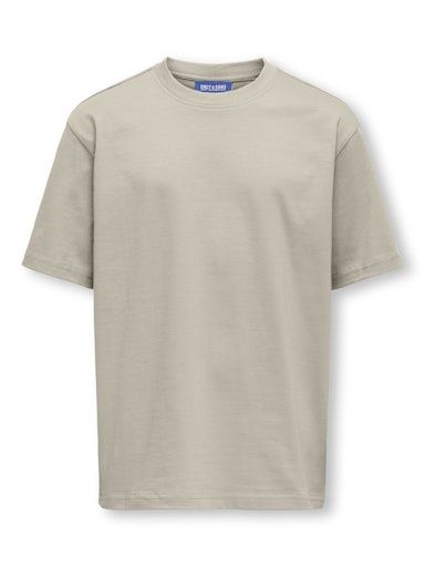 ONLY &amp; SONS JR FRED RLX TEE, Colour: SILVER LINING, Size: 134/140 (9/10)