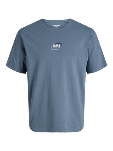 JACK &amp; JONES CORP GRAPHIC TEE, Colour: BLUE MIRAGE, Size: S