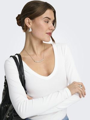ONLY MILA V-NECK TOP