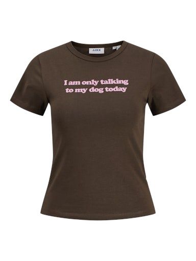 JJXX GIGI PRINT TEE 26, Colour: DEMITASSE, Size: XS