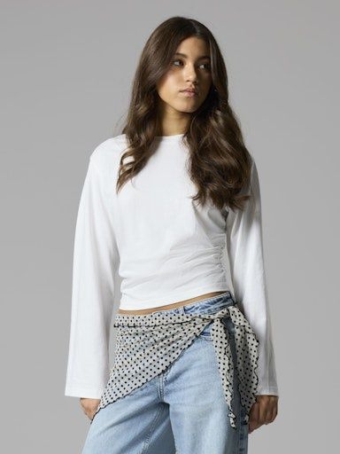 LMTD NOVEGAT SHORT RUCHED TOP