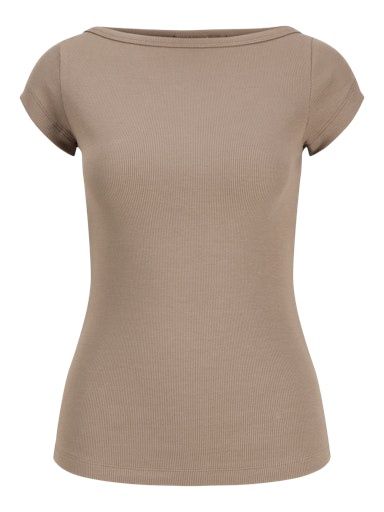 JJXX FIFI BOATNECK, Colour: BROWN LENTIL, Size: XS