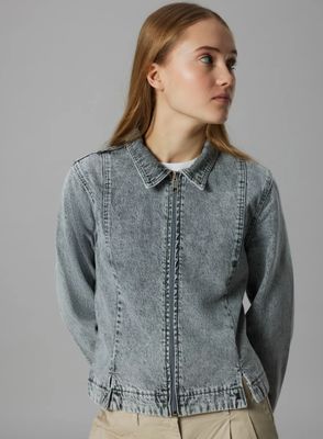 LMTD BIRM DENIM FITTED JACKET