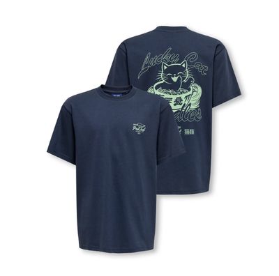 ONLY &amp; SONS JR AXEL SUNNY RELAXED TEE