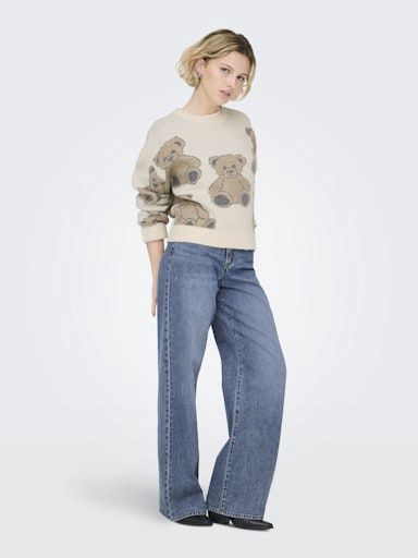 ONLY HOPE MID WAIST WIDEUNEVEN CLOSURE