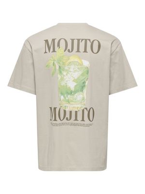 ONLY &amp; SONS FRED RELAXED COCKTAIL TEE