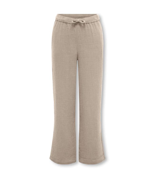 ONLY GIRLS THYRA LONG PANT, Colour: FEATHER GRAY, Size: 140 (10)