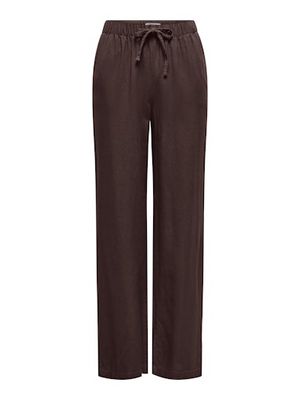 ONLY GOA LINEN BLEND PULL-UP PANT