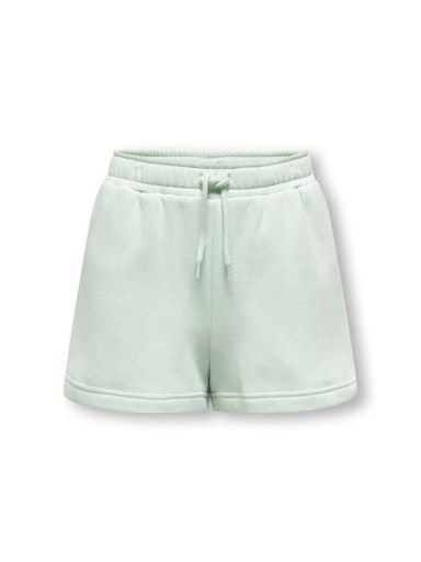 ONLY GIRLS SWEAT STRING SHORTS, Colour: AQUA FOAM, Size: 140 (10)