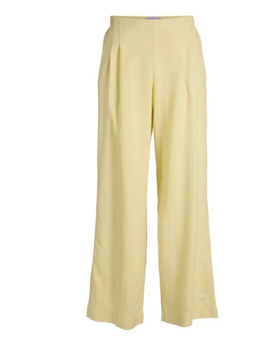 JJXX ALMIRA LINEN BLEND PANT, Colour: SUNLIGHT, Size: XS