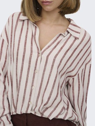 ONLY SIESTA LINEN BALLOON SHIRT