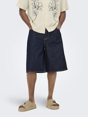 ONLY &amp; SONS CARL RINSE 6916 DENIM SHORTS