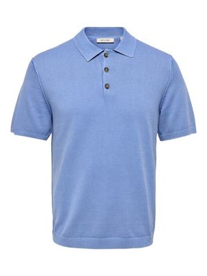ONLY &amp; SONS GARSON WASH POLO KNIT