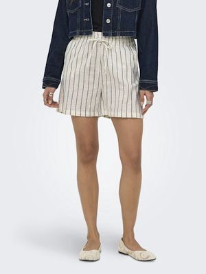 ONLY TIZANA STRIPE STRING SHORTS