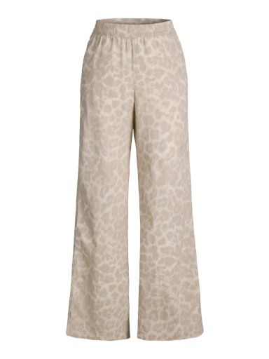JJXX ELLA SUMMER LOOSE PANT, Colour: SILVER LINING LEOPARD, Size: XS
