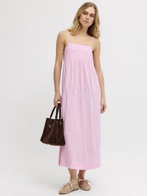 JJXX ALMIRA LINEN BLEND LONG DRESS