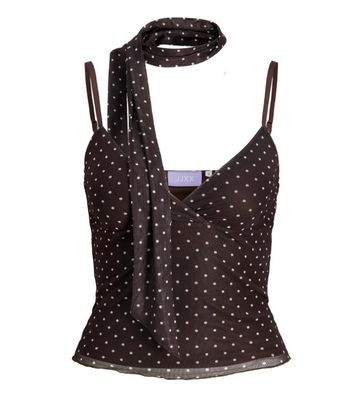 JJXX ELVIRA MESH SCARF TOP