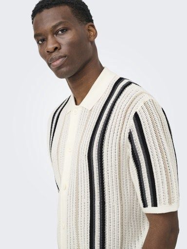 ONLY &amp; SONS LEON REG SHIRT KNIT