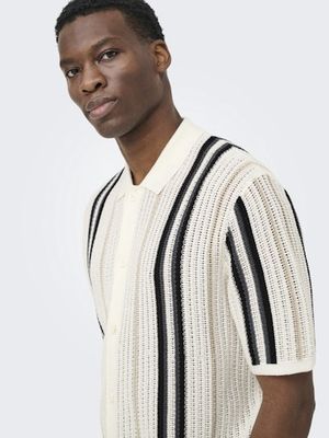 ONLY &amp; SONS LEON REG SHIRT KNIT