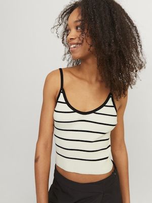 JJXX ESTHER TIGHT SHORT TOP KNIT