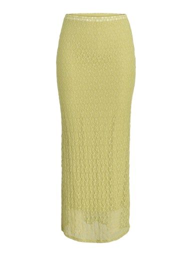 JJXX MONROE STR MW LACE SKIRT, Colour: FERN, Size: XS