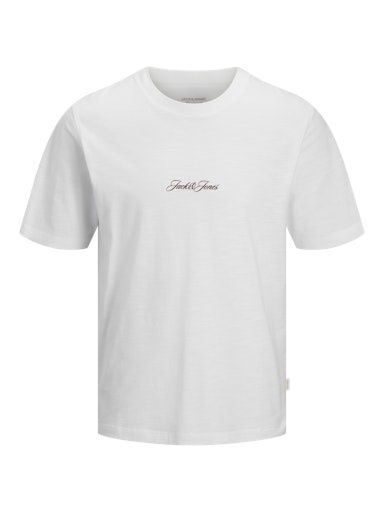 JACK &amp; JONES JR CASSIS ELEMENT TEE, Colour: BRIGHT WHITE, Size: 140 (10)