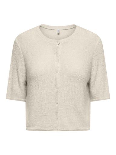 ONLY SUNNY O-NECK CARDIGAN, Colour: BIRCH, Size: XS