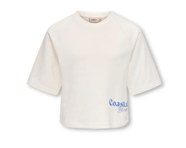 ONLY GIRLS CORA O-NECK PRINT TEE