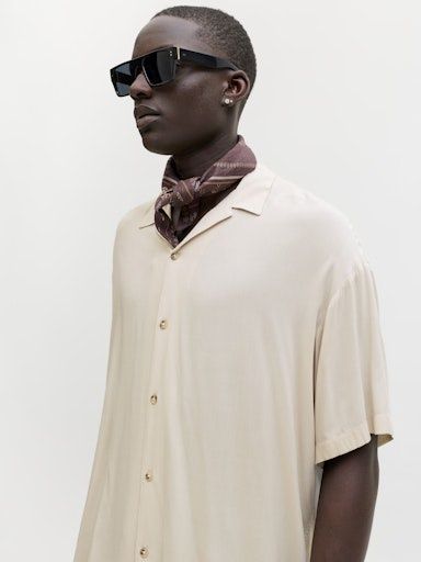 JACK &amp; JONES JEFF RESORT SOLID SHIRT