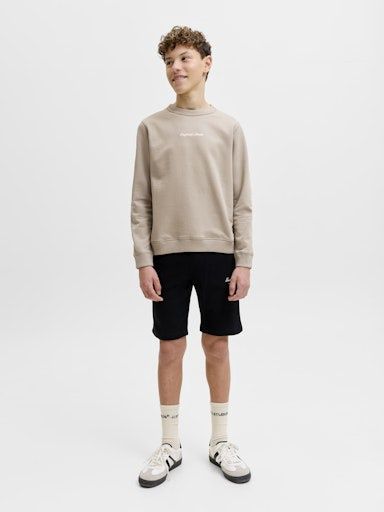 JACK &amp; JONES JR NORREBRO EMB SWEAT CREW