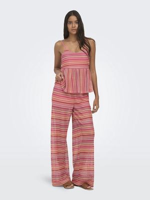 ONLY SANDY WIDE TIE STRING PANTS