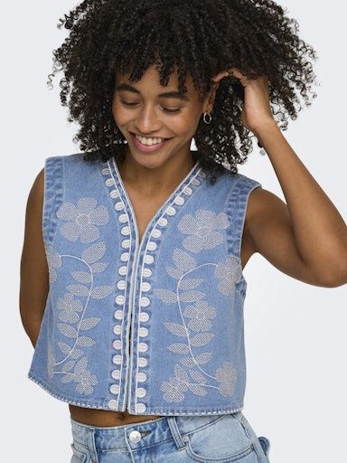ONLY NOELLA EMB WAISTCOAT