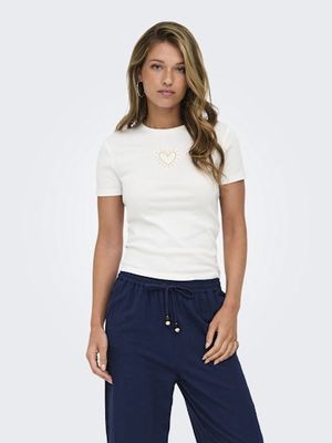 ONLY KIRA SHORT SLEEVE O-NECK TOP