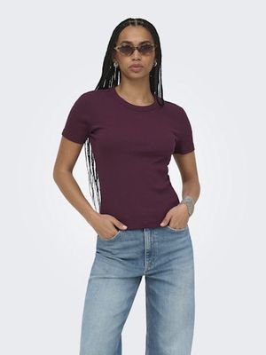 ONLY VAL SHORT SLEEVE TOP