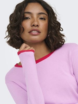 ONLY CONTA LONG SLEEVE DETAIL KNIT