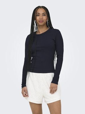 ONLY VAL LONG SLEEVE TOP