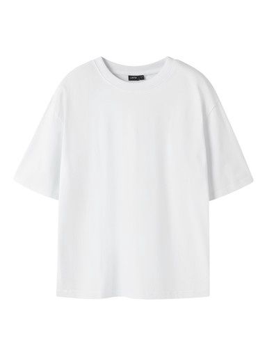 LMTD NEVOLLO SHORT SLEEVE TOP, Colour: BRIGHT WHITE, Size: 134/140