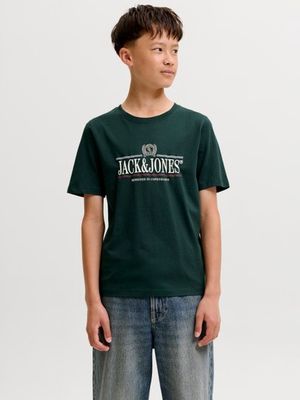JACK &amp; JONES JR FREDERIKSBERG GRAPHIC BOX TEE