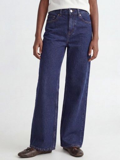JJXX GIRLS TOKYO WIDE MR6001 DNM, Colour: DARK BLUE DENIM, Size: 140 (10)